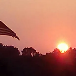 Last light of the evening captured during ISO concert.