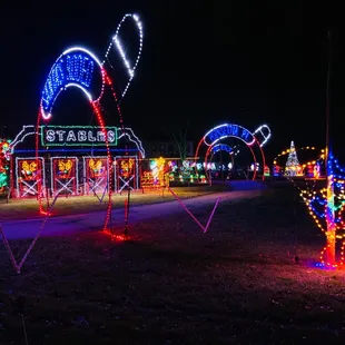Conner Prairie during the holidays for A Merry Prairie Holiday