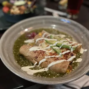 Cheesy Chicken Enchiladas