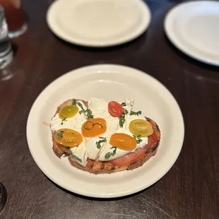 Bruschetta Burrata Toast