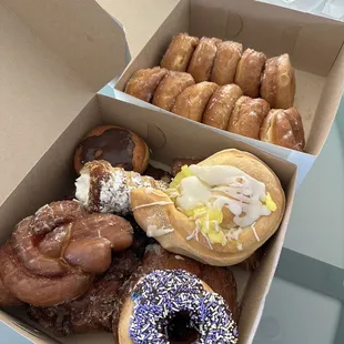 a box of doughnuts