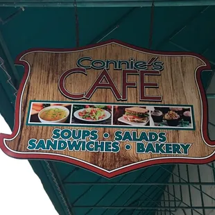 a sign for a sandwich shop