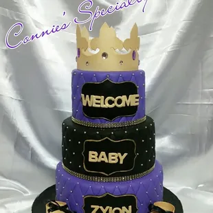 Baby shower cake