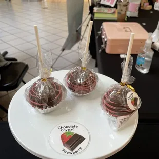 Chocolate covered strawberries