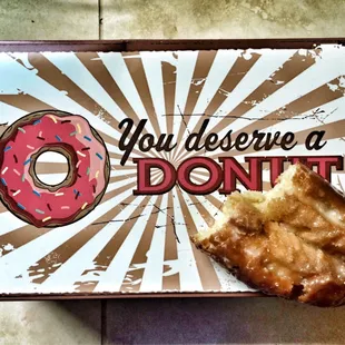 Heck yeah I deserve a donut!