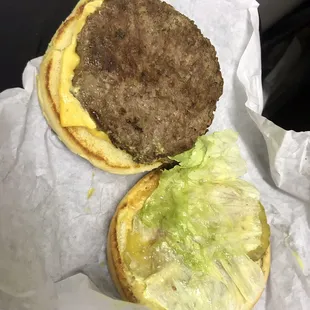 Squished Burger