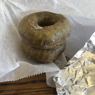 Blueberry donut
