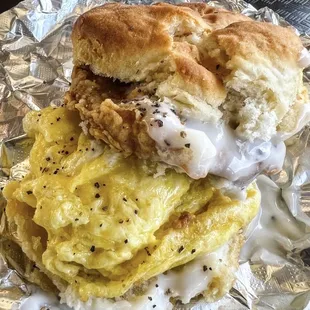 Tenderloin biscuit