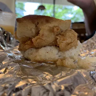 Chicken &amp; biscuit