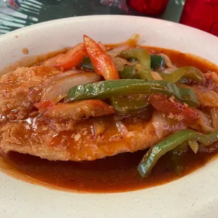 Pescado a la ranchera