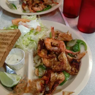 Grilled shrimp special