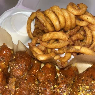 6pc wing combo w/ drink