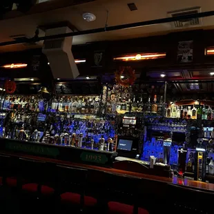the bar