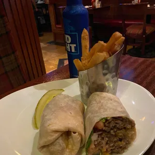 Hip-Hop Cheeseburger Wrap
