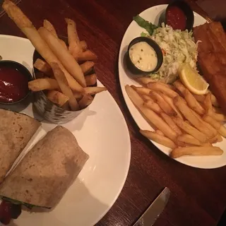 Mediterranean Grilled Vegetable Wrap
