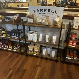 Farrell bread sold here