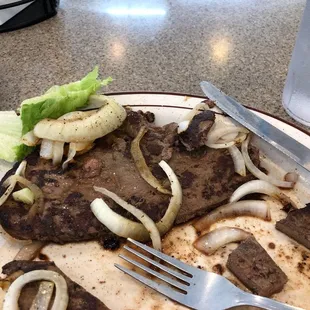 Liver and Onions is the BEST! This Family Restaurant serves breakfast all day; desserts are homemade!