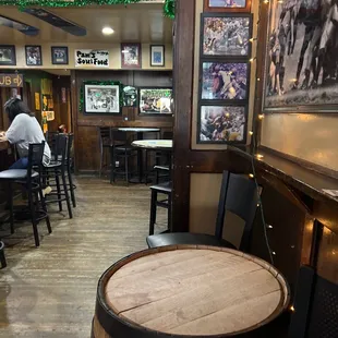 a man sitting at a bar