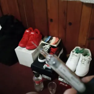 a person holding a pair of scissors