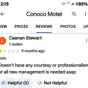 a review of the hotel