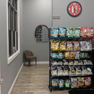 a view of a grocery store