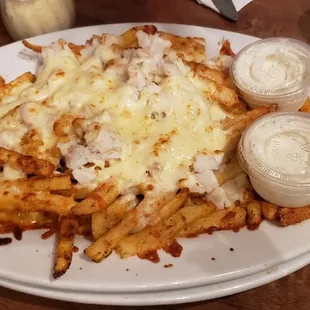 Crab fries!!  Delicious!