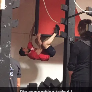 Come Conquer the climbing obstacles!