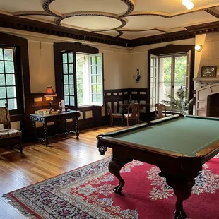 Billiards room