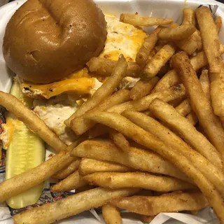 Crab Dip Burger