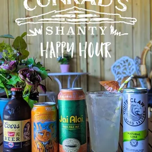 Weekday happy hour special 4-8 PM. $1.00 off everything.