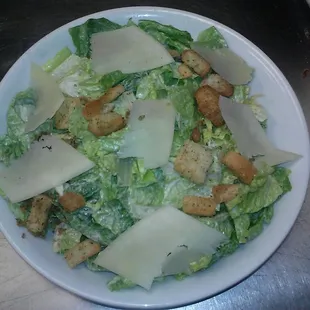 Large Cesar salad made with perfection for all of our guest