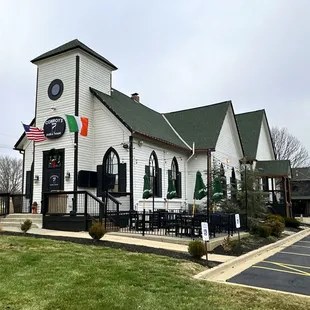 Building Exterior and Two Entrances