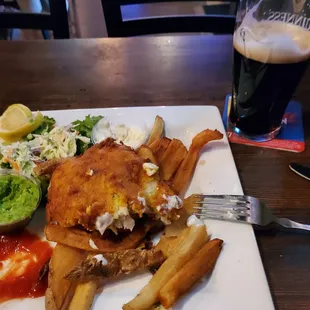 I was so hungry for Fish and Chips, I forgot to take my "Instagram" picture.