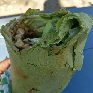 Blackened Tofu Wrap