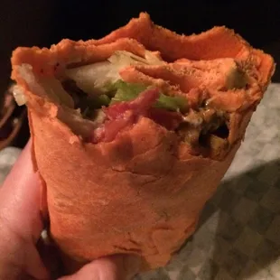 Blackened Tofu Wrap