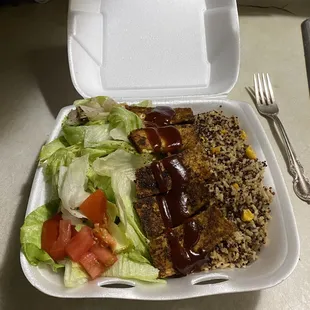 Eggless Tofu Salad