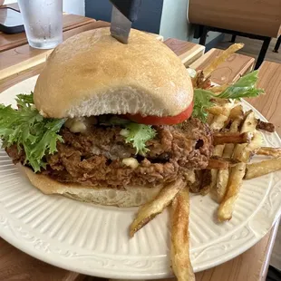 Chicken Fried Steak Sandwich