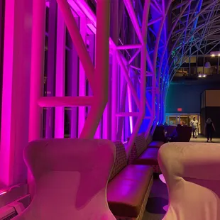 The Galt House lights up the atrium