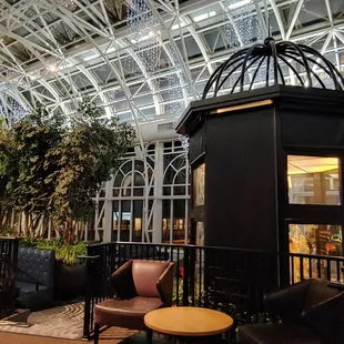 Atrium of the facility