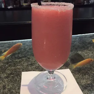 Strawberry margarita. Yummy!