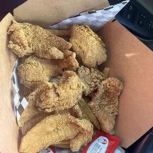 Fried Snapper and Fries