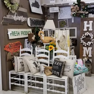 Just one of the lovely stalls filled with treasures...