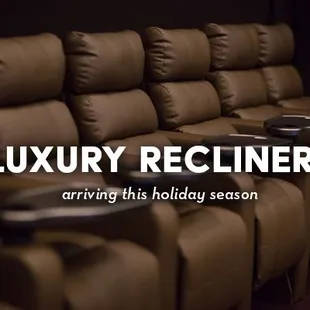 New amenities coming to Mililani Theatres this holiday season! Mahalo for your patience while we renovate!