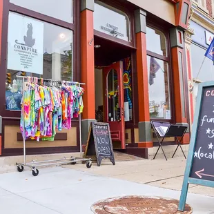 Conspire on the corner of Washington &amp; Indiana (across from Starbucks).