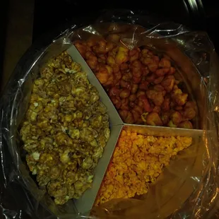 2-pound tin with 3 flavors (notice we&apos;ve already eaten quite a few!)