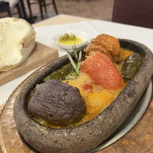 Mixed Hot Dolma Plate