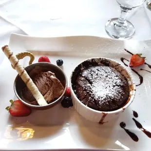 Chocolate souffle