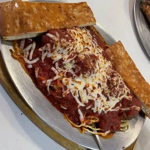 Spaghetti and Meatballs