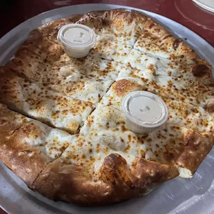 large order of cheese bread