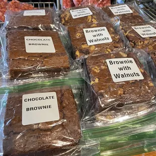 Homemade Brownies $3